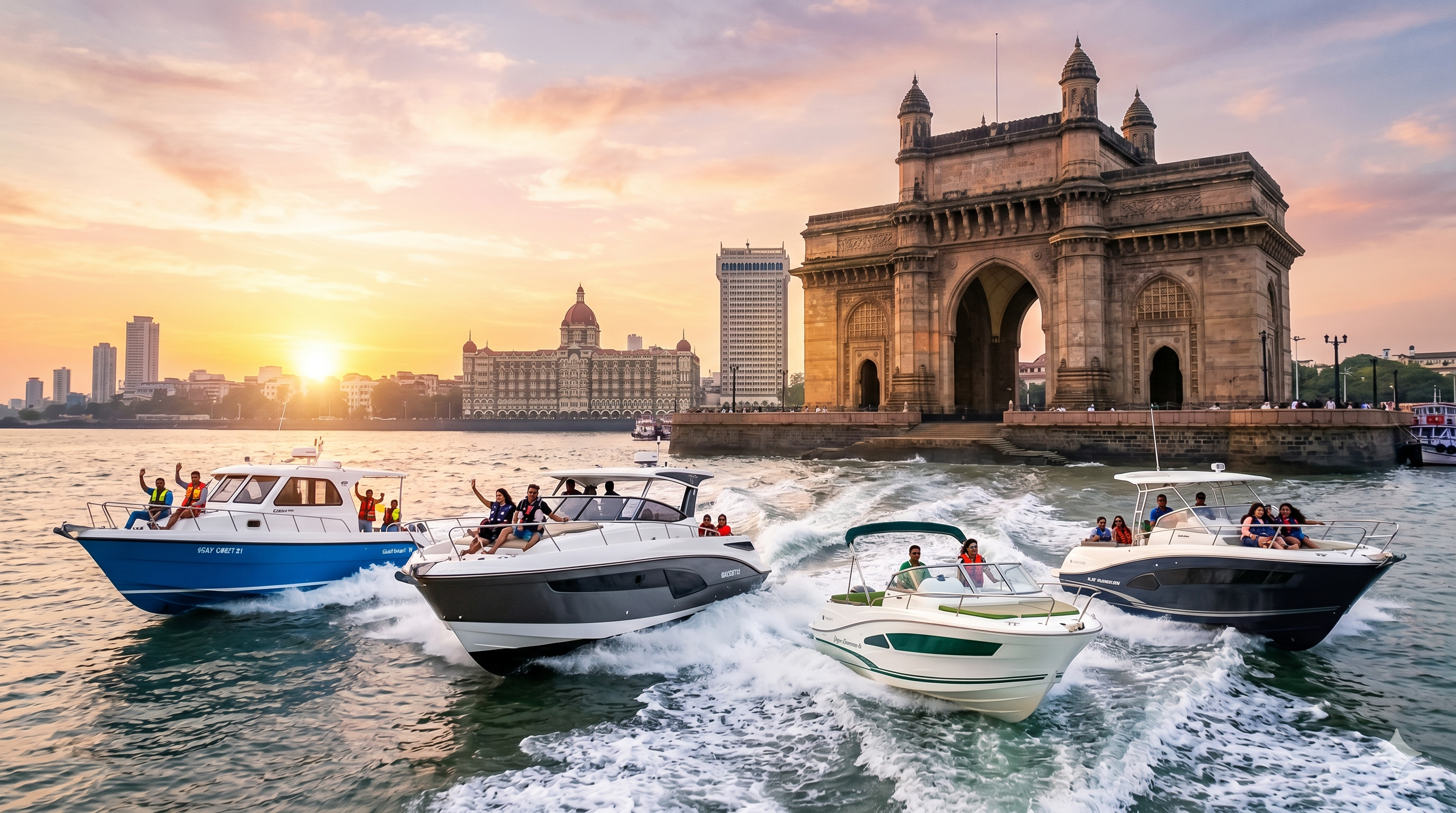 Mumbai to Mandwa with Sunset Yacht Return